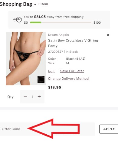 Как использовать купон в Victoria's Secret (Виктория Сикрет) Как использовать промокод в Victoria's Secret (Виктория Сикрет)